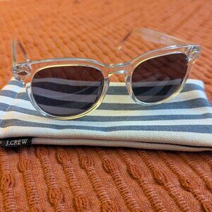 J.Crew Dock Sunglasses in Crystal Clear
